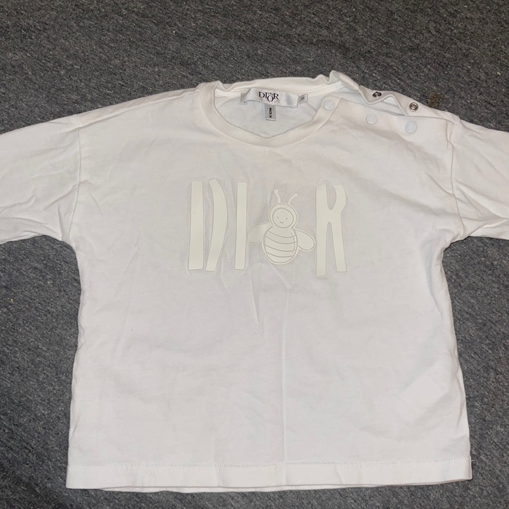 Baby dior long sleeve shirt 12 months worn twice great condition
